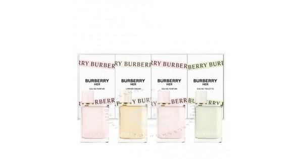 Burberry Burberry For Her 4pcs Mini Collection Burberry Burberry For Her 4pcs Mini Collection